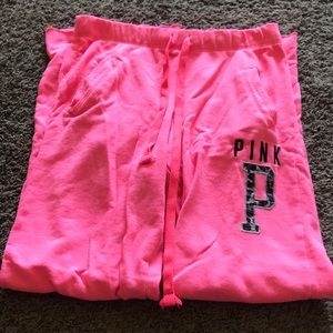 pink PINK sweats